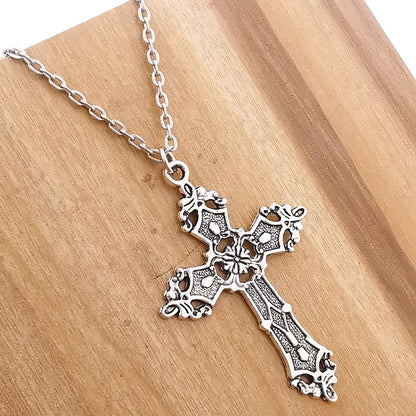 Y2K Cross Necklace