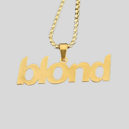 Blonde Necklace