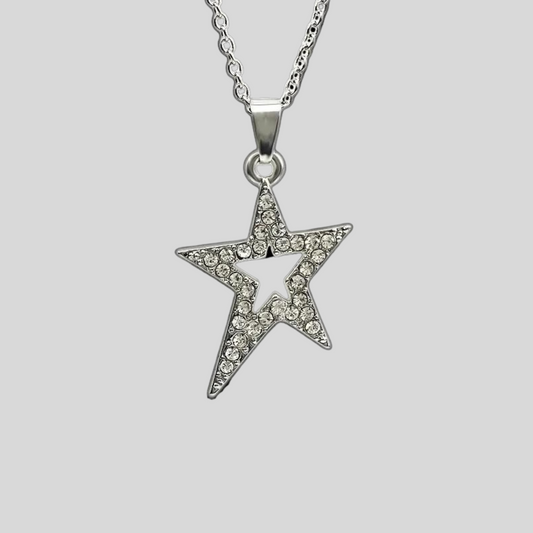 Y2K Star Necklace